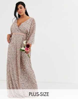 asos bridesmaid plus size