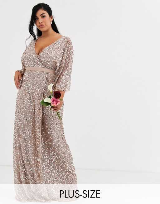 maya bridesmaid maxikleid