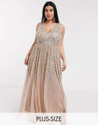 robe maya sequin