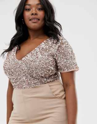 blush plus size jumpsuit