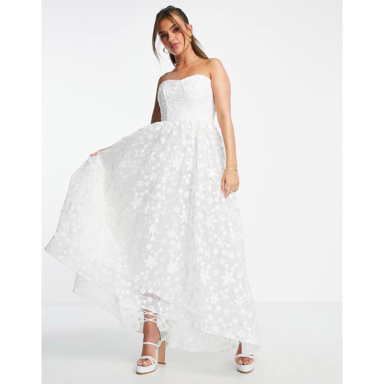 Asos princess wedding outlet dress