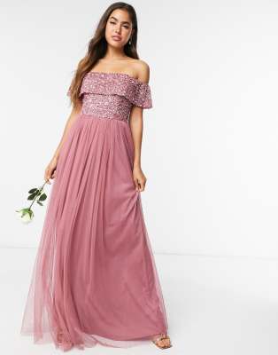 robe maya sequin