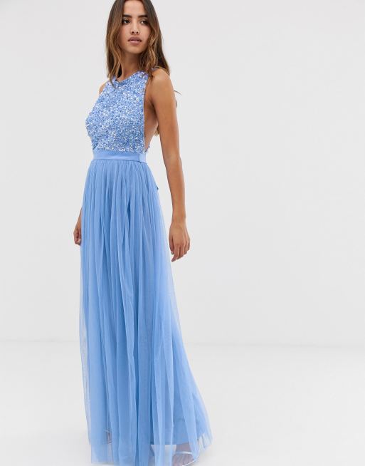 robe maya sequin