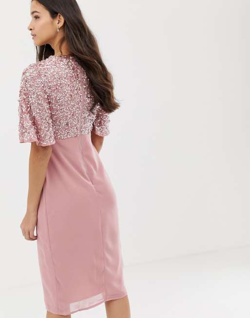 Maya vintage shop rose dress