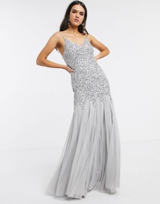 silver sequin bridesmaid dresses uk