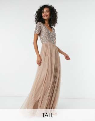 tall range bridesmaid dresses