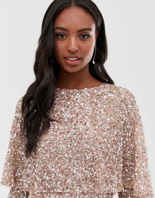 Coast sequin cheap top jumpsuit