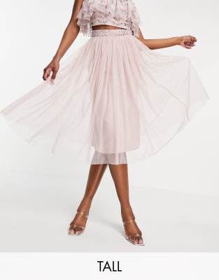 Tall tulle outlet midi skirt