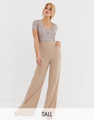sequin jumpsuit tall