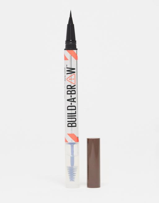 Maybelline – Build-A-Brow, 2 Easy Steps – Ciemnobrązowa kredka i żel do brwi – Deep Brown, 4 z 4