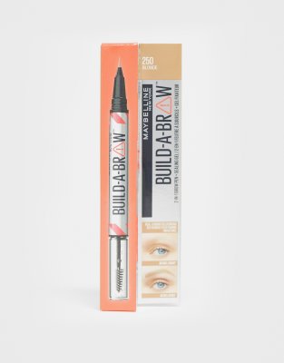 Maybelline - Build-A-Brow - Crayon gel à sourcils en 2 étapes simples - Blonde