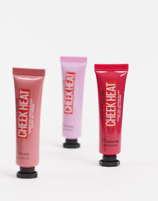 Maybelline - Cheek Heat - Blush gel-crème hydratant transparent - Fuchsia Spark, 2 de 4