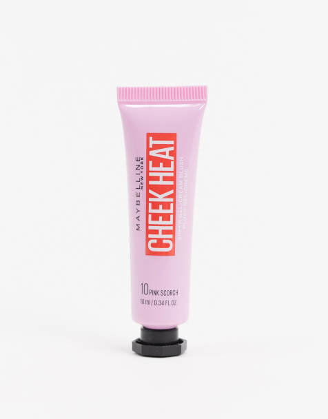 Maybelline – Cheek Heat – Feuchtigkeitsspendendes, mit Wasser angereichertes, transparentes Gel-Rouge, Pink Scorch