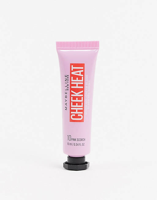 Maybelline Cheek Heat Water Infused Hydrating Gel Sheer Blusher - Pink Scorch