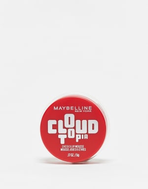Maybelline Cloudtopia Blush Cheek & Lip Mousse- 3 Divine Crimson