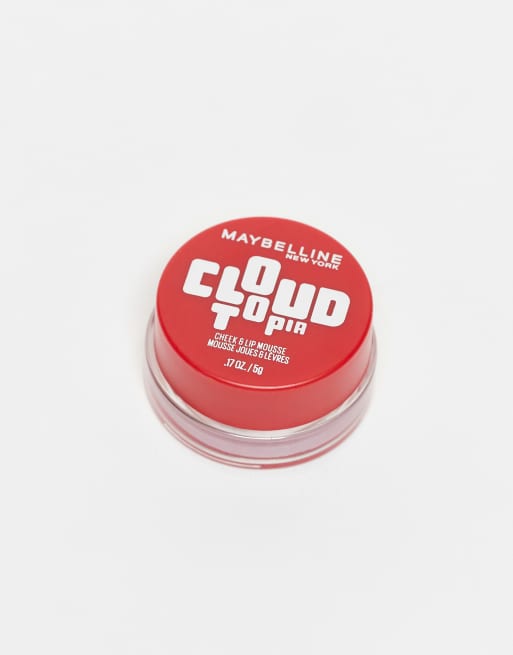 Maybelline - Cloudtopia Blush - Mousse per guance e labbra - 3 Divine Crimson, 4 di 4