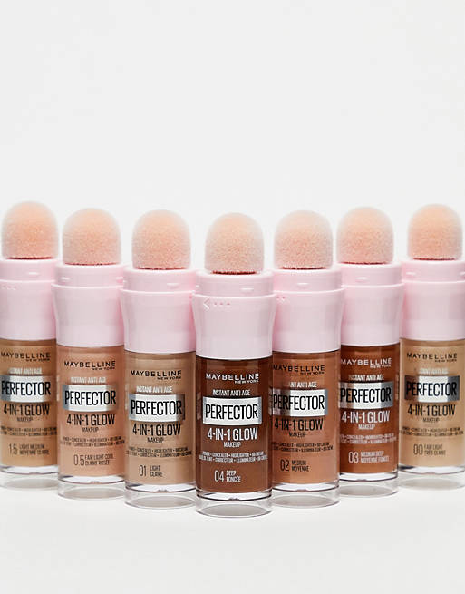Maybelline Instant Age Rewind 4-In-1 Perfector Glow Foundation | ASOS