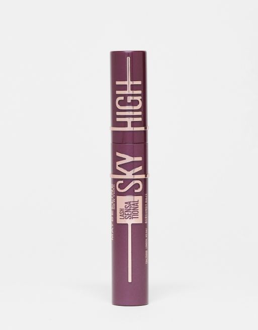 Maybelline – Lash Sensational Sky High – Vinröd mascara – Burgundy Haze, 3 av 4