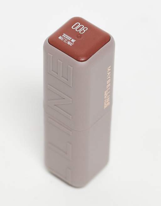 Maybelline - Maybe It's - Serum Bullet Lippenstift - 008 Scuse Me - Mat, 4 van 4