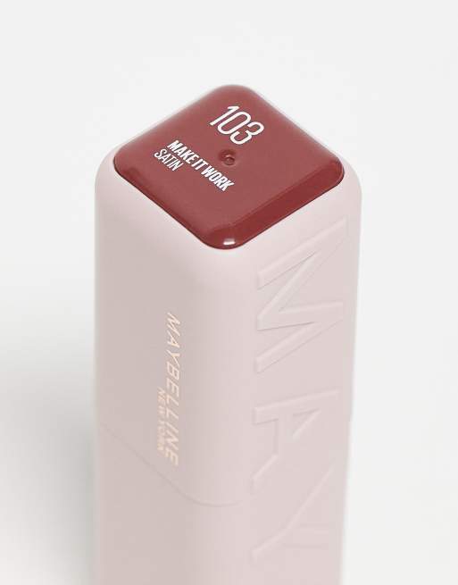 Maybelline Maybe It's... Serum Bullet Lipstick Satin- 103 Make It Work, 4 of 4