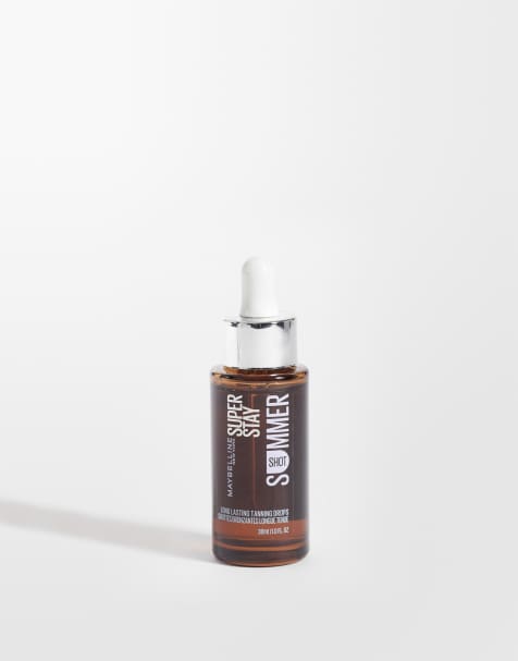 Maybelline – Summer Shot – Selbstbräuner-Tropfen für Gesicht und Körper, 30 ml - view 1