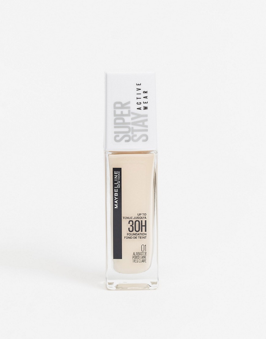 Maybelline Superstay 30H Full Coverage Liquid Foundation-White