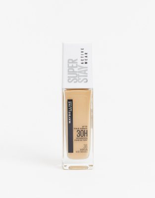 Maybelline Maybelline Superstay 30H Full Coverage Liquid Foundation-Black