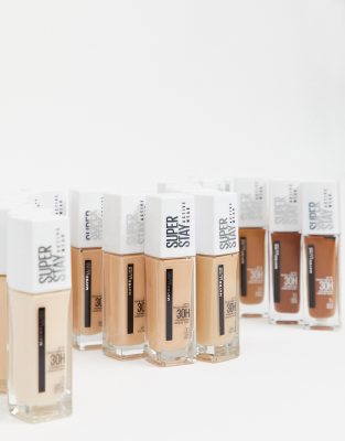 maybelline superstay foundation 30 hour
