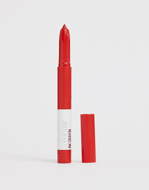 Maybelline Superstay Matte Ink Crayon Lipstick 45 Hustle In Heels