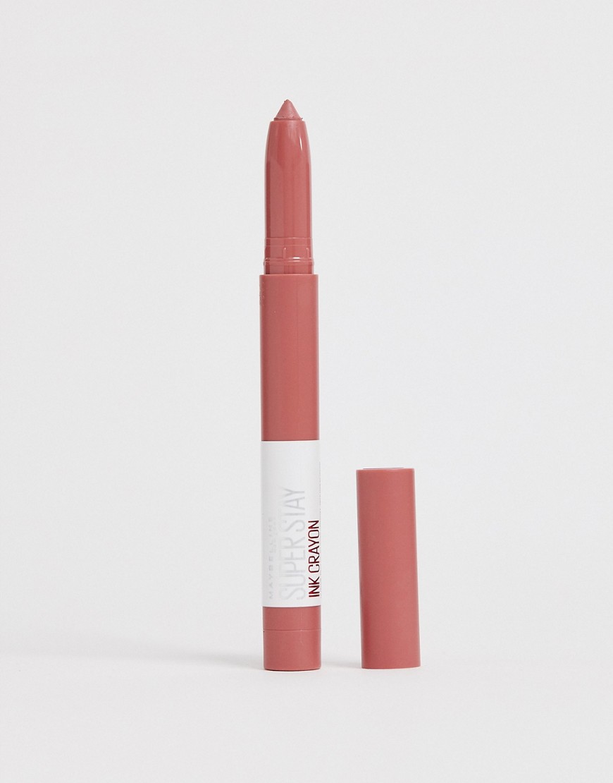 Maybelline – Superstay Matte Ink Crayon Lipstick – Läppstift – 15 Lead The Way-Rosa