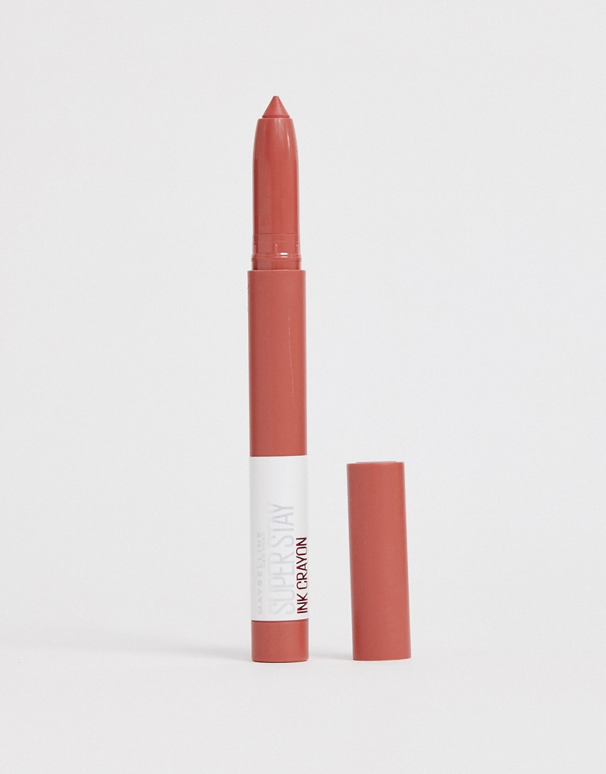 Maybelline - Superstay Matte Ink Crayon Lipstick - Lippenstift, 20 Enjoy The View-Roze
