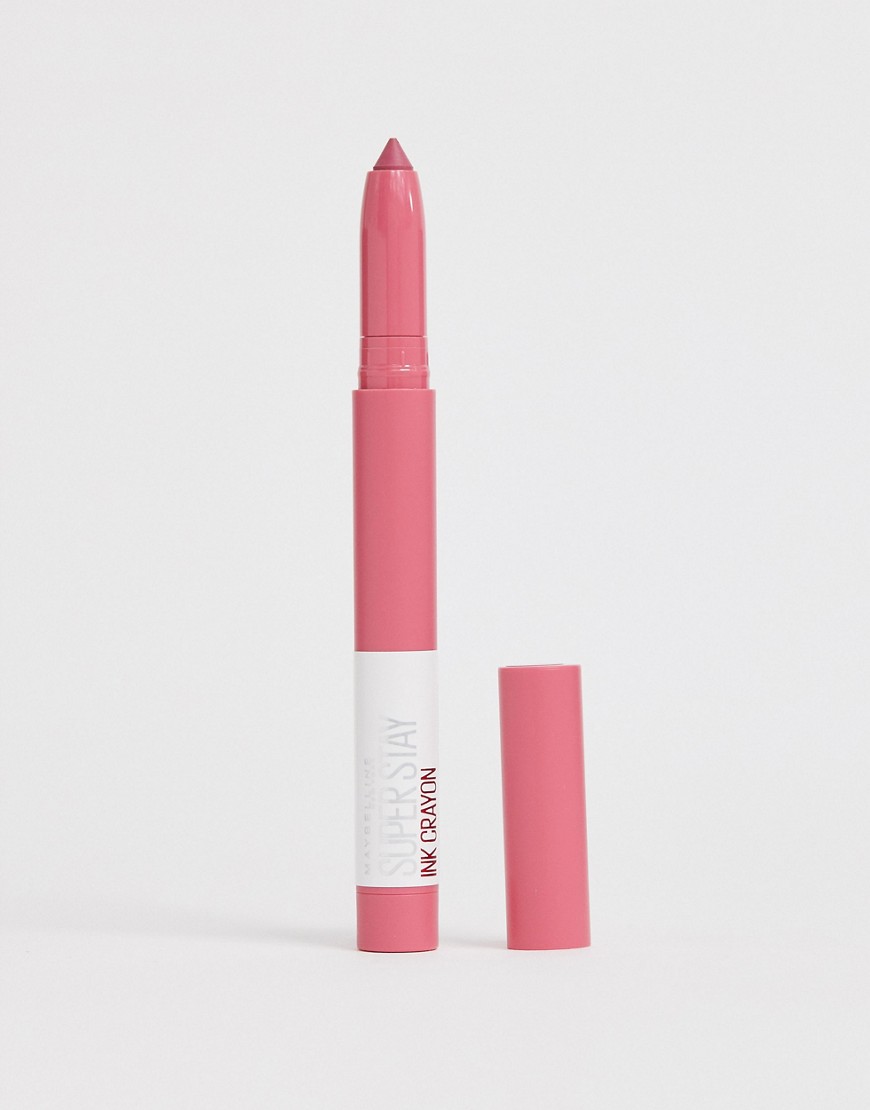 Maybelline - Superstay Matte Ink Crayon Lipstick - Lippenstift, 30 Seek Adventure-Roze