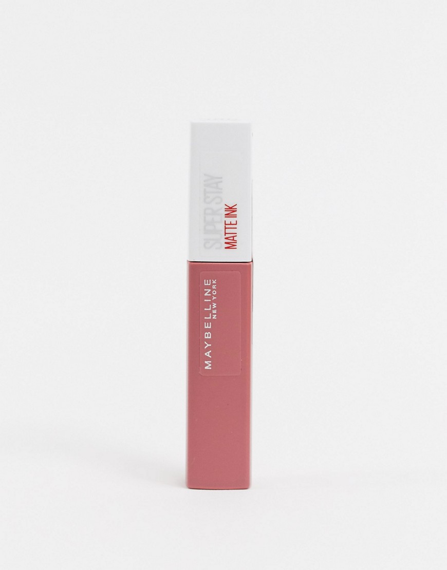 maybelline - superstay matte ink longlasting flydende læbestift - revolutionary-lyserød