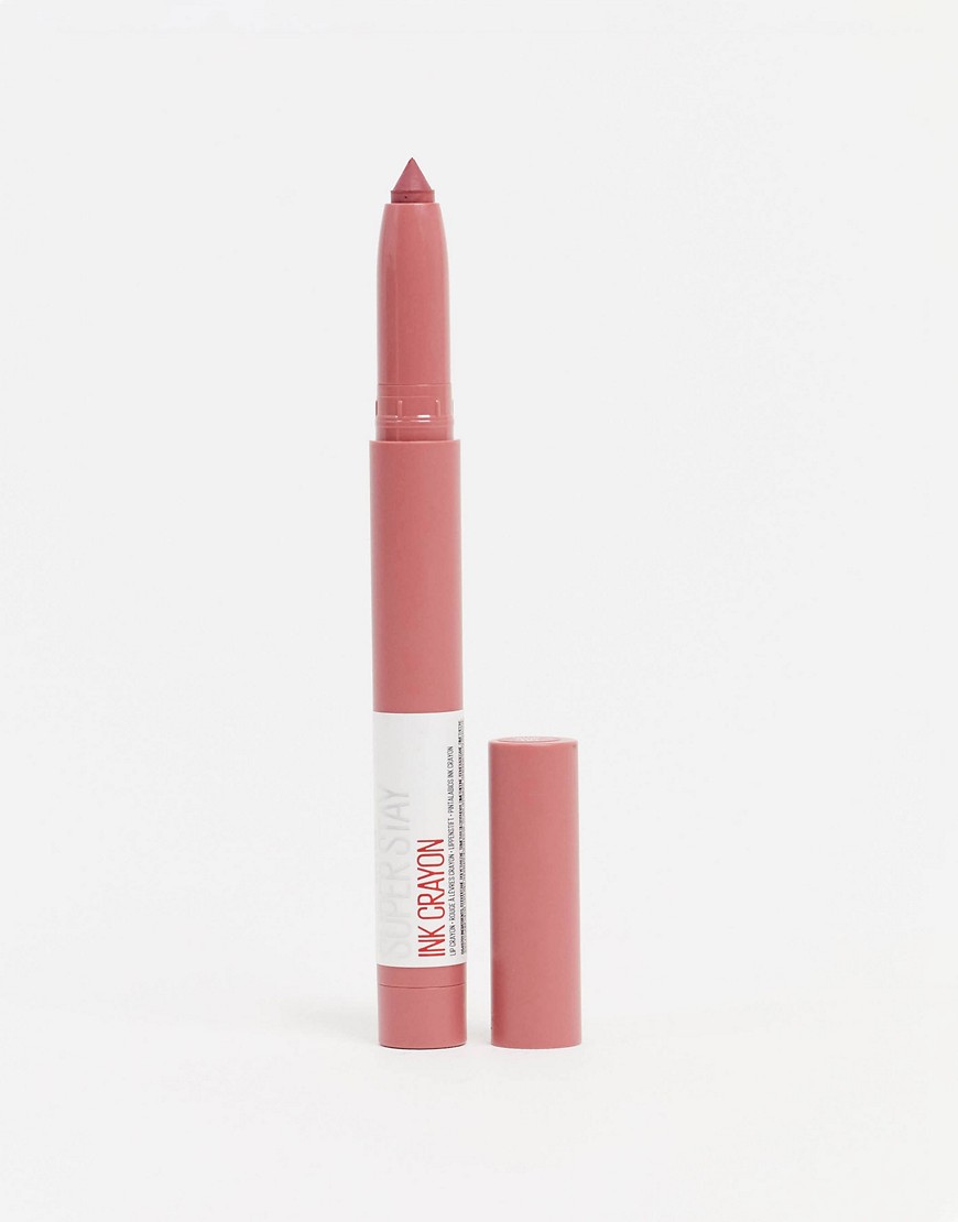 Maybelline – Superstay Matte Ink Longlasting Liquid Lipstick – Flytande läppstift med långvarig finish i nyansen Keep It Fun-Rosa