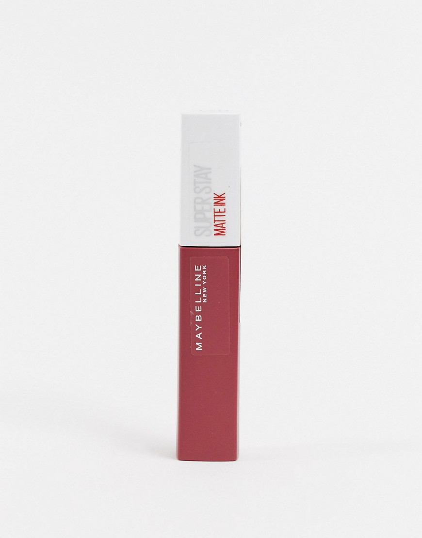 Maybelline - Superstay Matte Ink Longlasting Liquid Lipstick - Langhoudende vloeibare lippenstift, Initiator-Roze