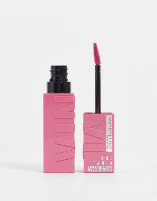 Maybelline - Superstay Vinyl Ink - Langanhaltender, flüssiger Lippenstift - Coy-Rosa