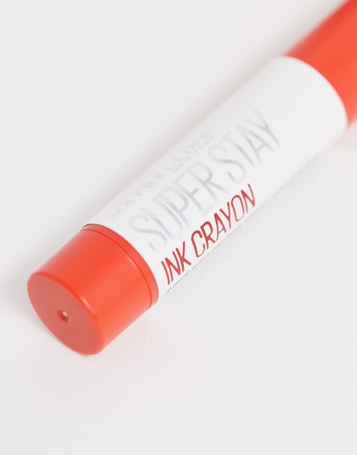 Maybelline - Szminka w kredce Superstay Matte Ink - Kolor 40 Laugh Louder, 4 z 4
