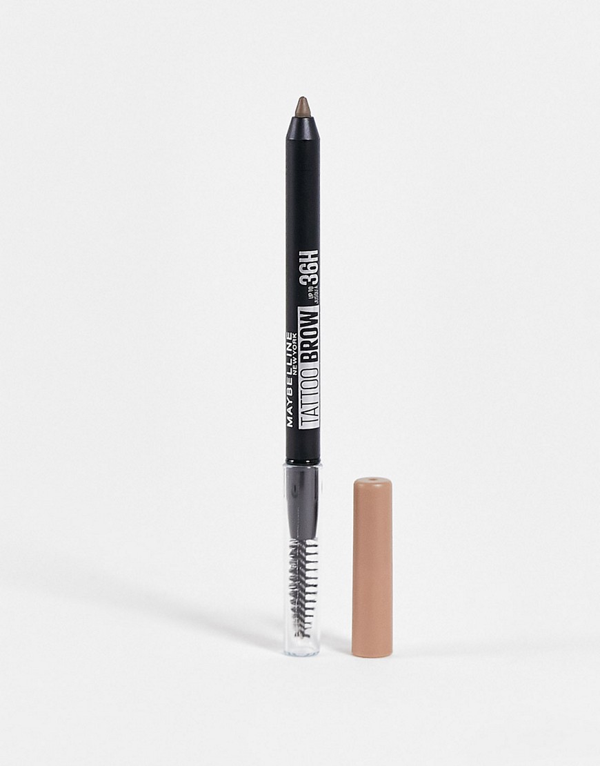 Maybelline Tattoo Brow 36HR Eyebrow Pencil-Brown