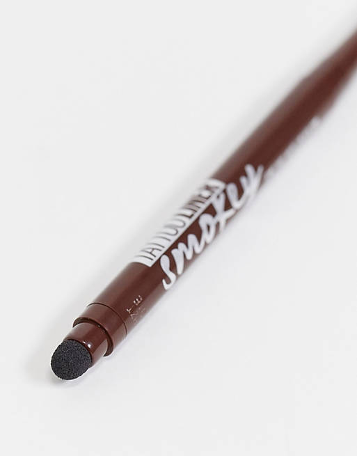 Maybelline Tattoo Liner Smokey Gel Pencil Eye Liner - 40 Smokey Brown | ASOS