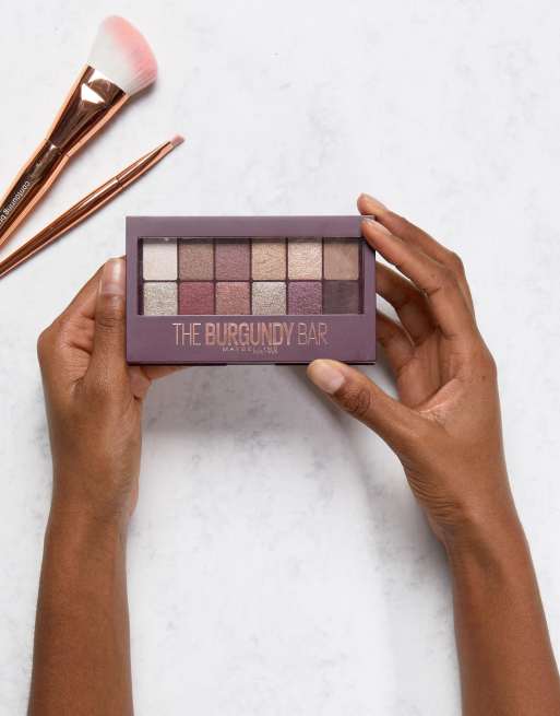 Maybelline – The Burgundy Bar Paleta cieni do powiek, 4 z 4