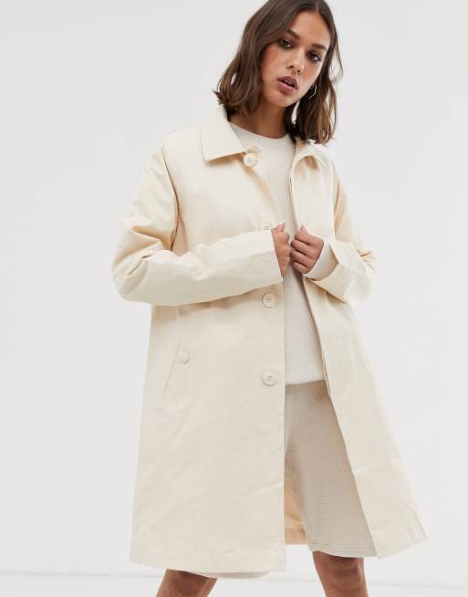 Mango Trench Impermeabile Nylon Beige