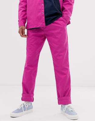 pink work pants