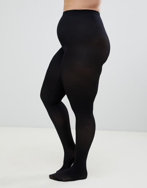 Medias negras de 80 deniers de ASOS DESIGN Curve, 2 de 2