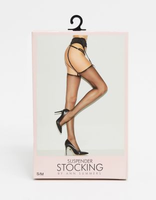 Medias Para Liguero Negras De Ann Summers ASOS