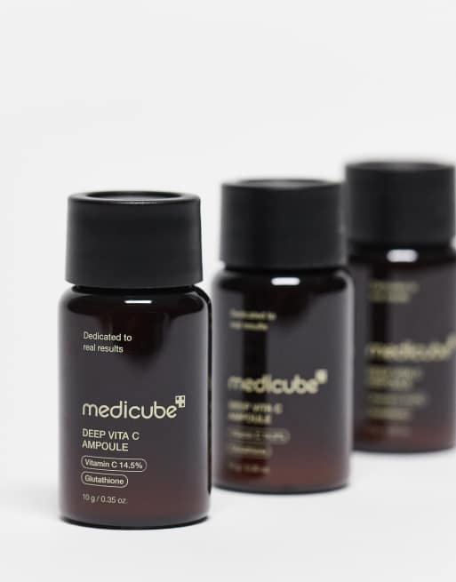 MEDICUBE – Deep Vita C Ampoule 2.0 – Wasserbasierte Pflegeampulle, 3 x 10 g, 3 von 4