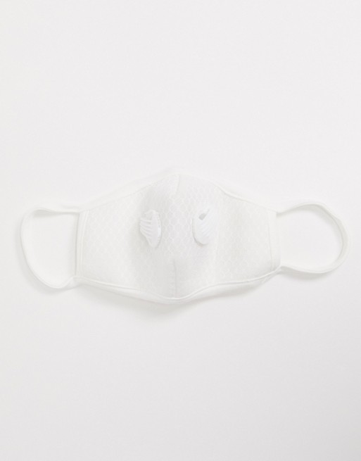 Medipop unisex washable face covering in white