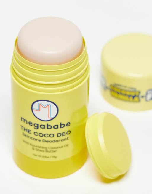 Megababe – Odżywiający skórę dezodorant do codziennego stosowania o zapachu kokosowym, 2 z 4