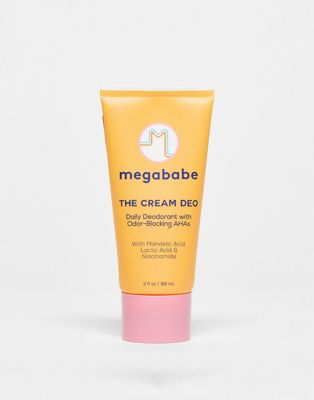 Megababe The Cream Deo Daily Deodorant with Odor-Blocking AHAs 88ml - ASOS Price Checker