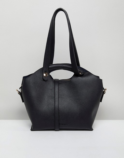 Melie Bianco | Melie Bianco Vegan Leather Handheld Bag With Optional Strap