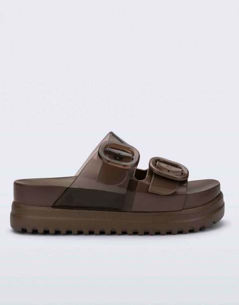Melissa Cozy platform sandal in light brown/brown - view 1